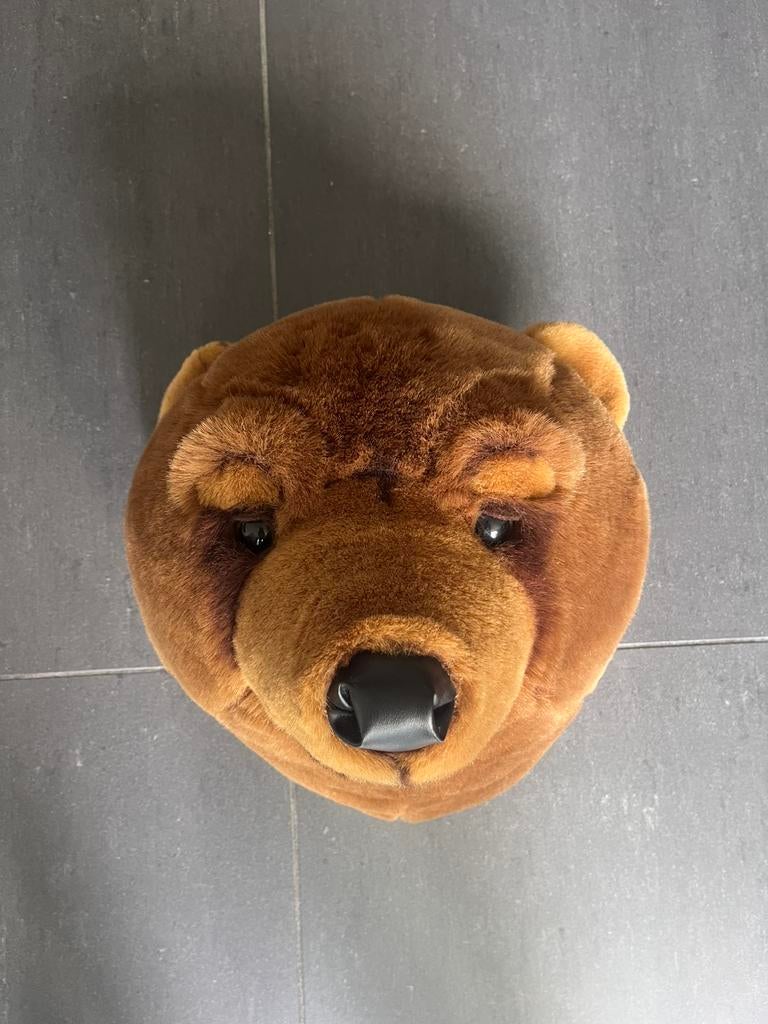 Dierenkop Beer || Kinderkamer, Ophalen of Verzenden, Zo goed als nieuw, Wanddecoratie