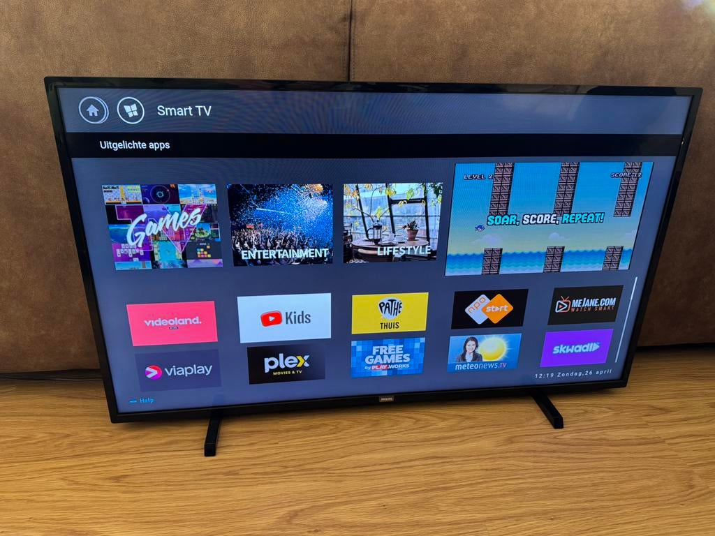 Philips 42” 4K Smart TV, Philips, 50 Hz, Ophalen of Verzenden, Zo goed als nieuw