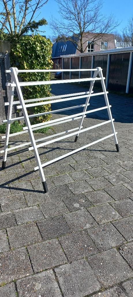 Houten linnenrek  uit grootmoeders tijd, nieuw gemaakt, Ophalen, Zo goed als nieuw, Wasrek