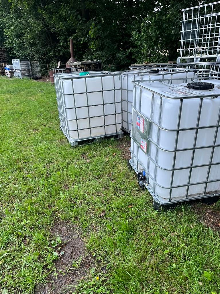 Ibc krat goed stapelbaar, Minder dan 3 m³, Ophalen