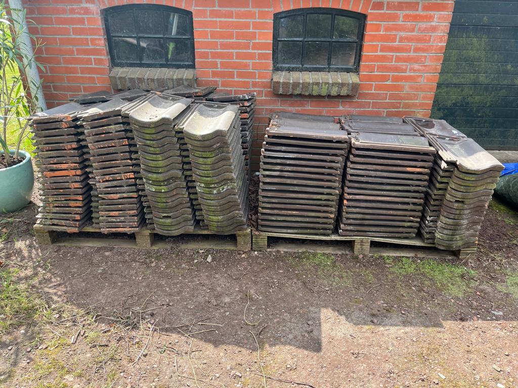 dakpannen - gebruikt, Ophalen, Gebruikt, Steen of Klei, Zwart