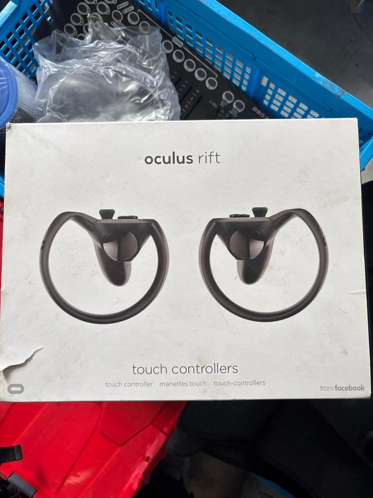 Oculus Rift Touch Controllers + Tracker, Ophalen of Verzenden, Gebruikt, Controller, Pc