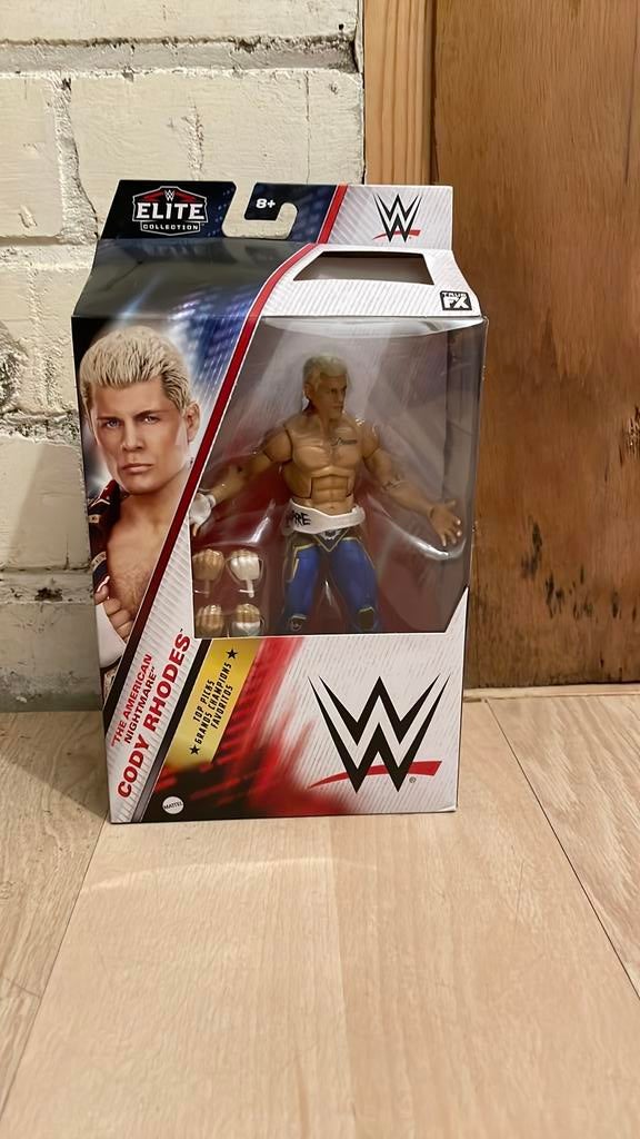 Wwe Elite collection Cody Rhodes, Ophalen, Zo goed als nieuw