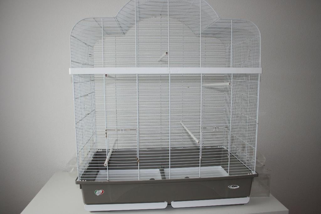 Vogelkooi, Dieren en Toebehoren, Vogels | Hokken en Kooien, Zo goed als nieuw, Vogelkooi, Metaal, Ophalen