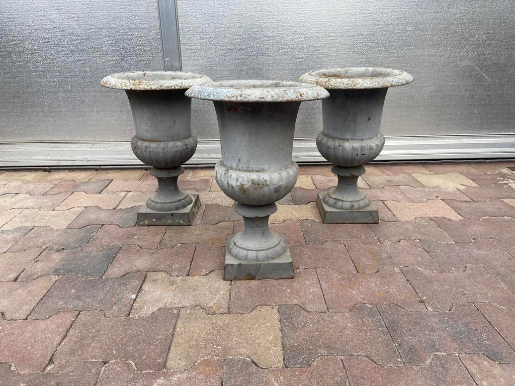 Tuinvazen Jardenaires. 3 stuks, Ophalen of Verzenden, Gebruikt