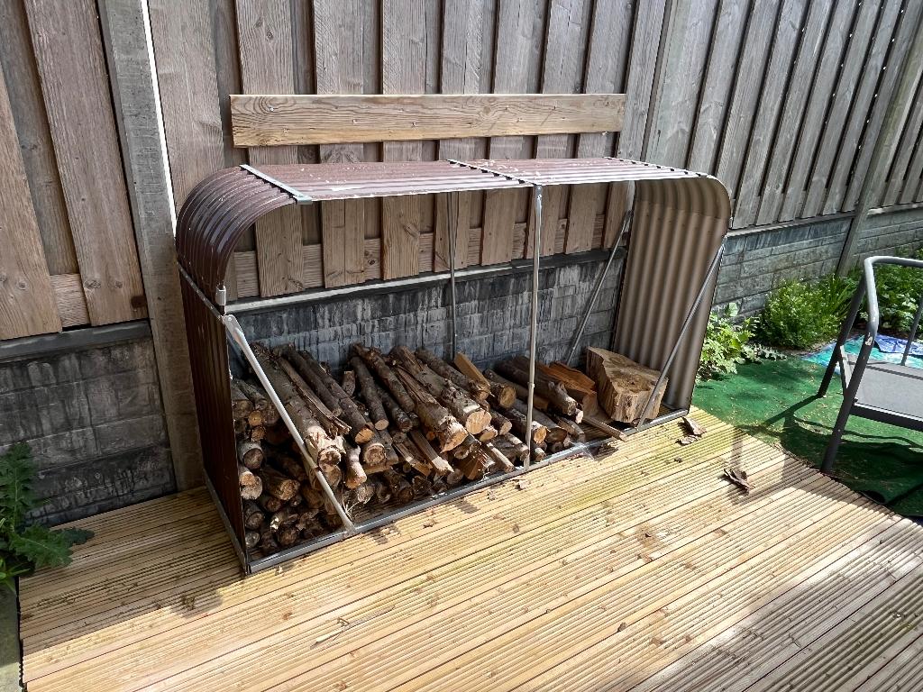 Haardhout berging, Ophalen of Verzenden, Hout, Overige typen