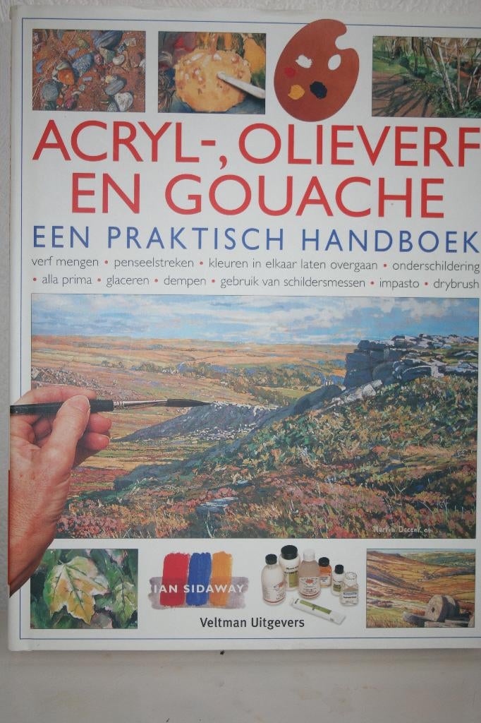 I. Sidaway - Acryl-, olie- en gouacheverf, Boeken, Nieuw, Ophalen of Verzenden, Tekenen en Schilderen, I. Sidaway