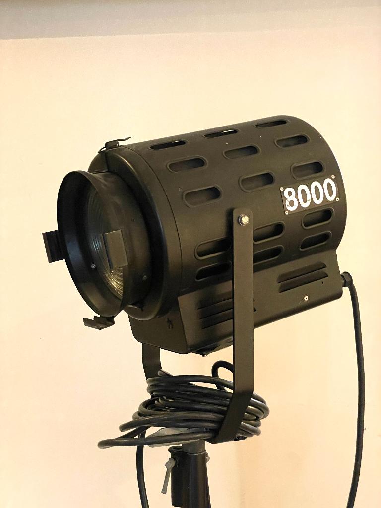 Hensel fresnel flitskop 8000, Ophalen, Gebruikt, Lamp of Flitsset