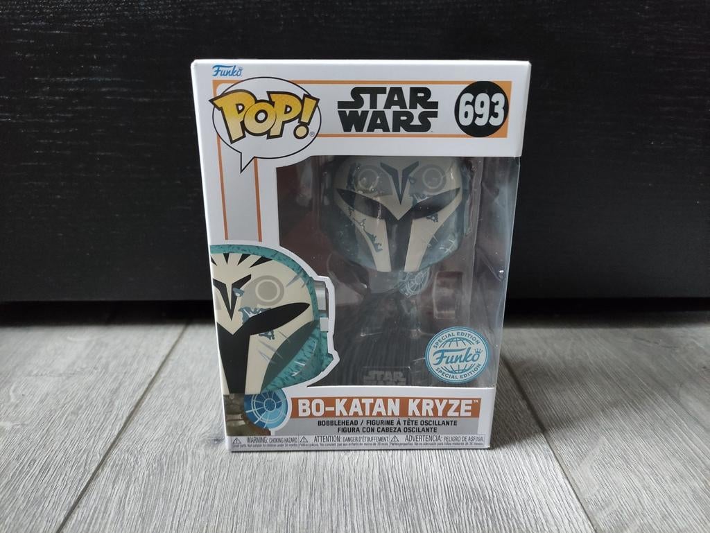 Star wars bo-katan kryze funko pop 693 special edition nieuw, Ophalen of Verzenden, Nieuw, Actiefiguurtje