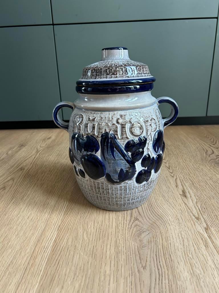 Vintage Scheurich Rumtopf 820-28 - West-Duits Aardewerk, Ophalen of Verzenden