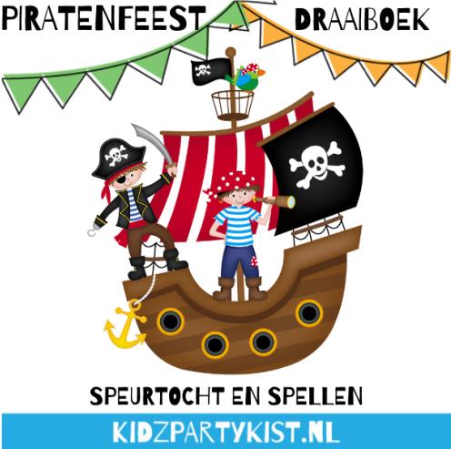 Piratenfeestje draaiboek, speurtocht en spelletjes, Ophalen, Nieuw