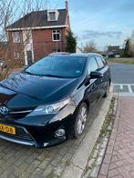 Toyota Auris 1.8 Hybrid Touring Sports CVT 2013 Zwart, Zwart, Leder en Stof, Zwart, Origineel Nederlands