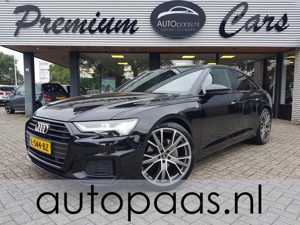 Audi A6 Limousine 40 TFSI 204PK S edition BLACK PACK! NIEUWS, 15 km/l, 4 cilinders, Zwart, Origineel Nederlands
