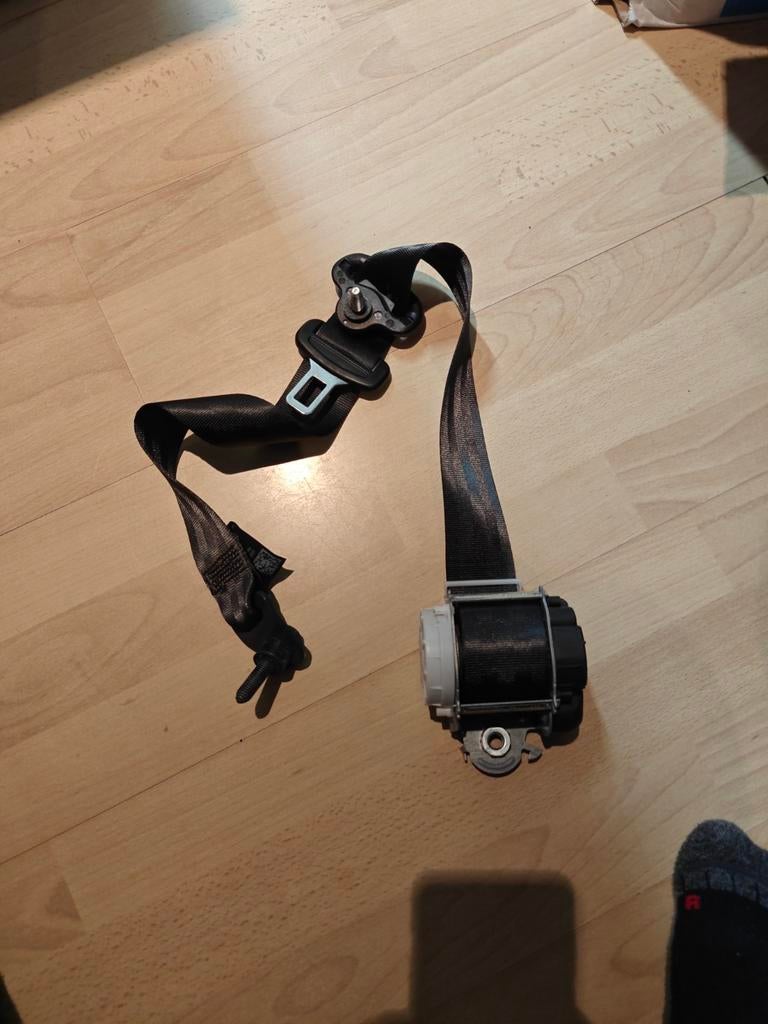 Gordel links achter Renault Twingo - 34167086C, Auto-onderdelen, Interieur en Bekleding, Ophalen of Verzenden, Gebruikt, Renault