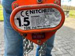 Takel (1500 kg), Ophalen, Gebruikt, Handmatig
