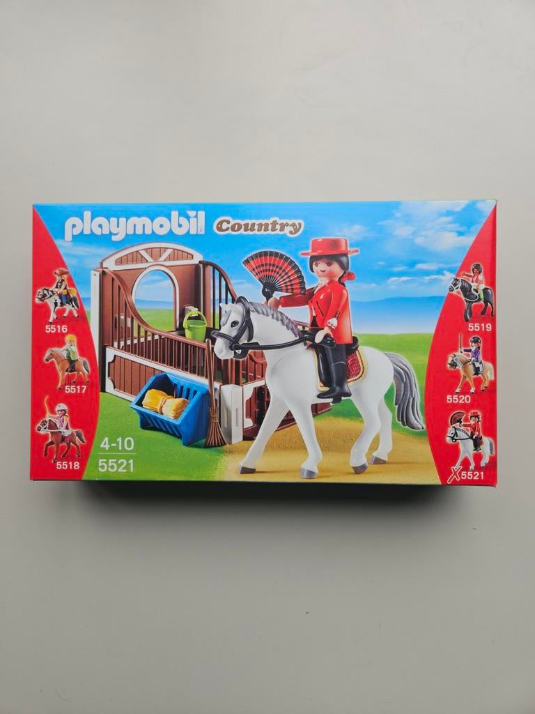 Playmobil Country 5521 - Paardrijset, Ophalen of Verzenden, Zo goed als nieuw, Complete set