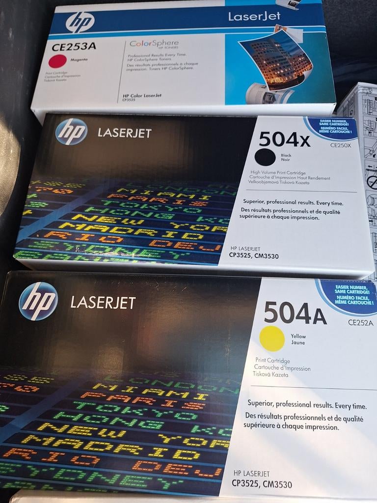 Diverse toners: HP, Canon, Office Depot - Nieuw in doos!, Ophalen, Nieuw, Toner