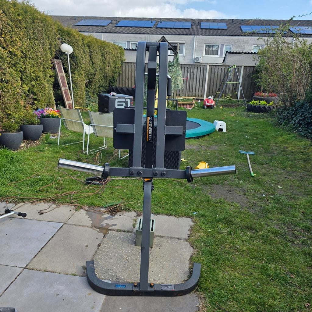 POWERTec Leg Press extensie, Sport en Fitness, Fitnessapparatuur, Ophalen, Benen, Krachtstation