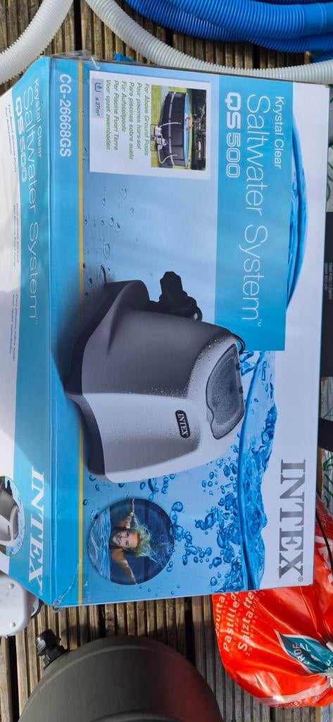 Intex Krystal Clear Zoutwatersysteem QS500 - 1 jaar oud, Ophalen, Zo goed als nieuw, Overige typen