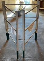 Brocante oud houten wasrek, Ophalen of Verzenden