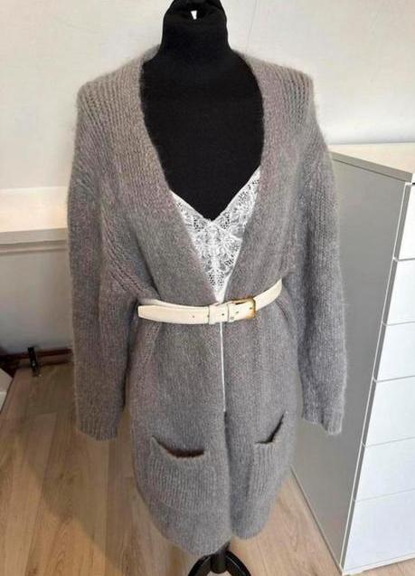 Ruby Tuesday mohair vest zgn. 36/38, Ophalen of Verzenden, Zo goed als nieuw, Maat 36 (S), Grijs