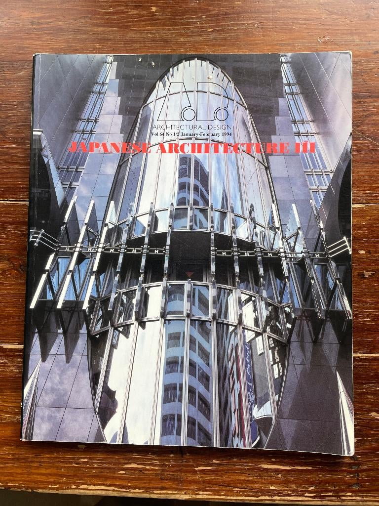 Japanese Architecture III Architectural Design Profile 1994, Gelezen, Ophalen of Verzenden, Stijl of Stroming, Maggie Toy