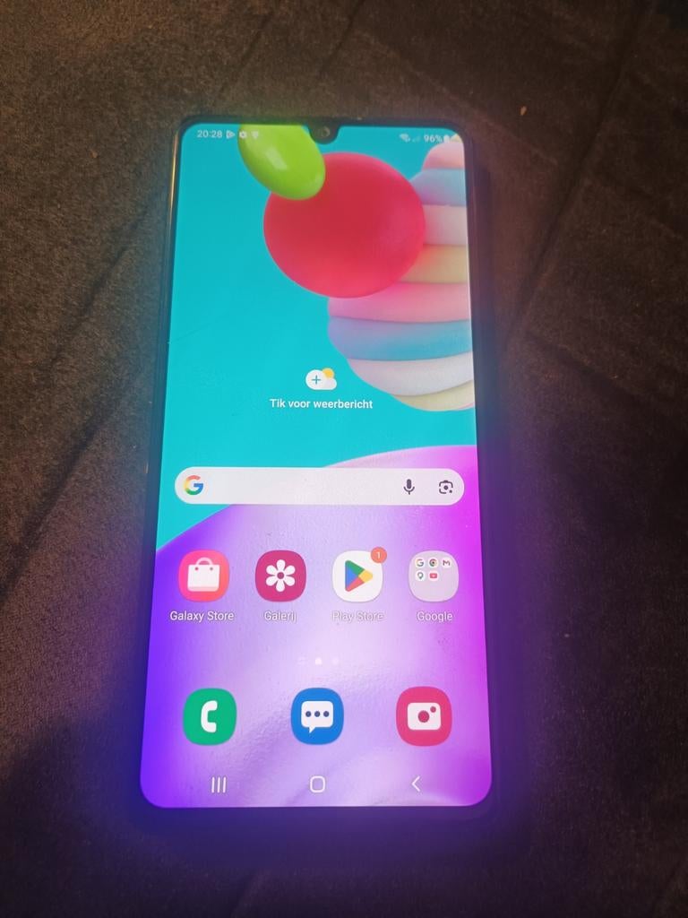 Samsung Galaxy A41 – 64GB – OLED – Werkt goed – Kleine barst, Ophalen