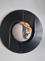 Makkum Tichelaar wanddecoratie met bloemmotief, Ophalen of Verzenden