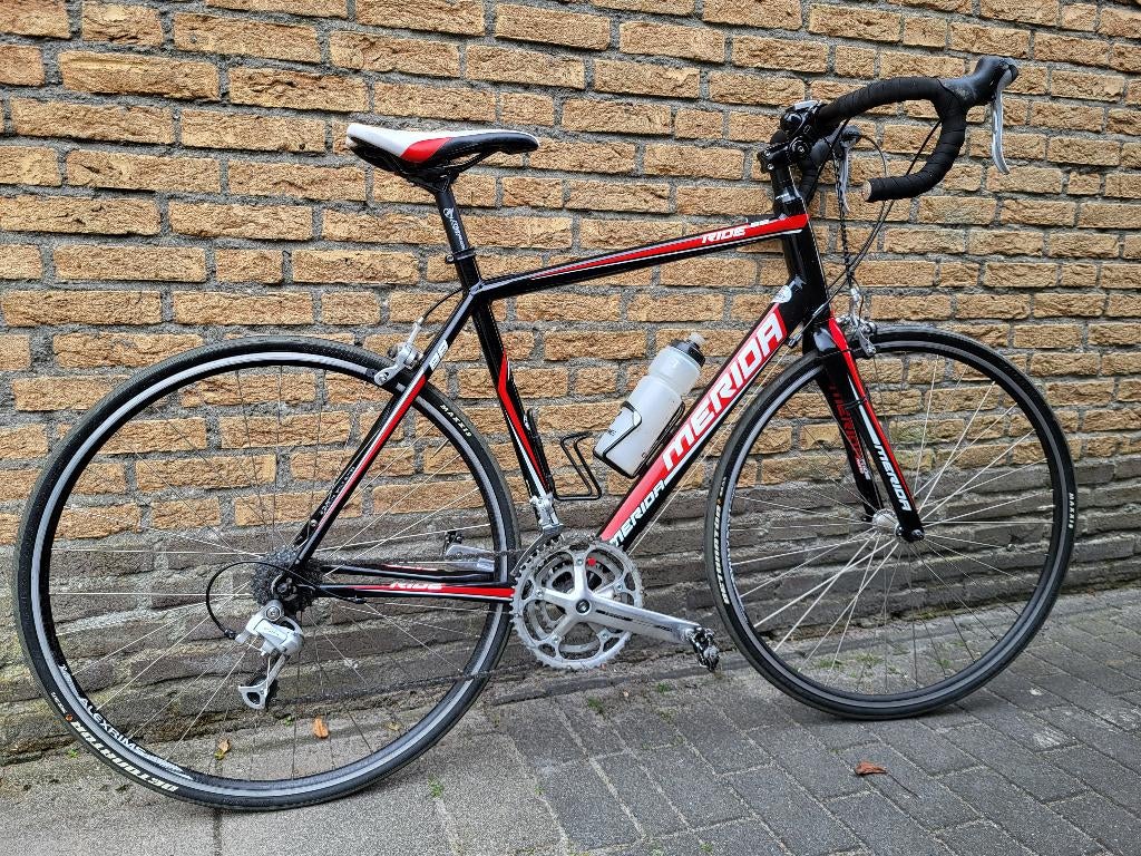 Racefiets Merida, Fietsen en Brommers, Fietsen | Racefietsen, 28 inch, Aluminium, Zo goed als nieuw, Meer dan 20 versnellingen