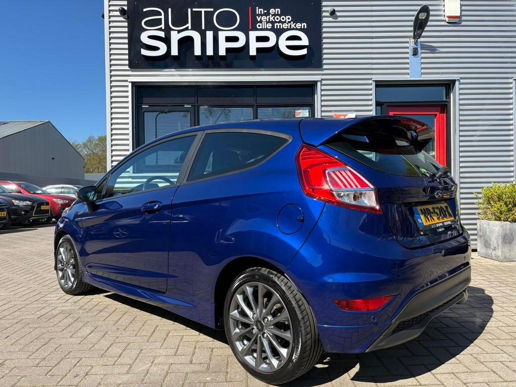 Ford Fiesta 1.0 EcoBoost ST Line -125 PK!-DISTRIBUTIERIEM RE, Voorwielaandrijving, Blauw, 23 km/l, Origineel Nederlands