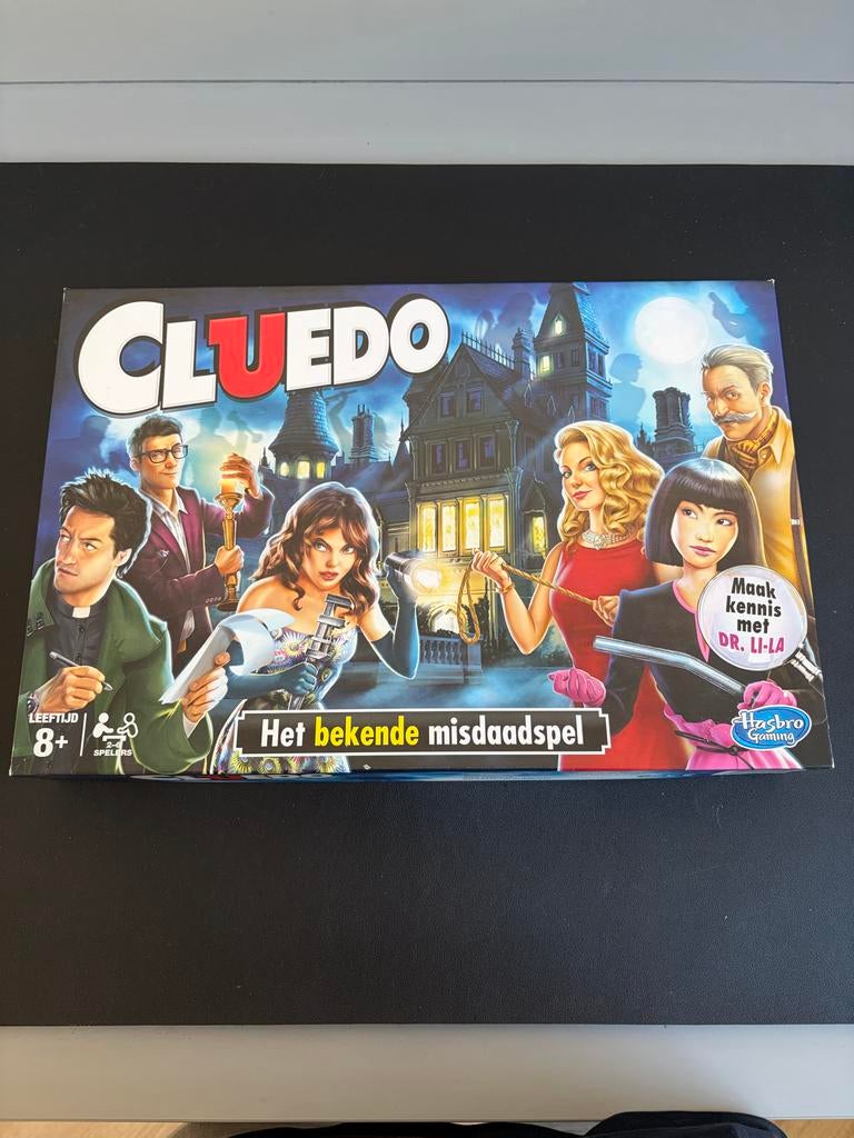 Cluedo bordspel, Drie of vier spelers, Ophalen of Verzenden, Gebruikt