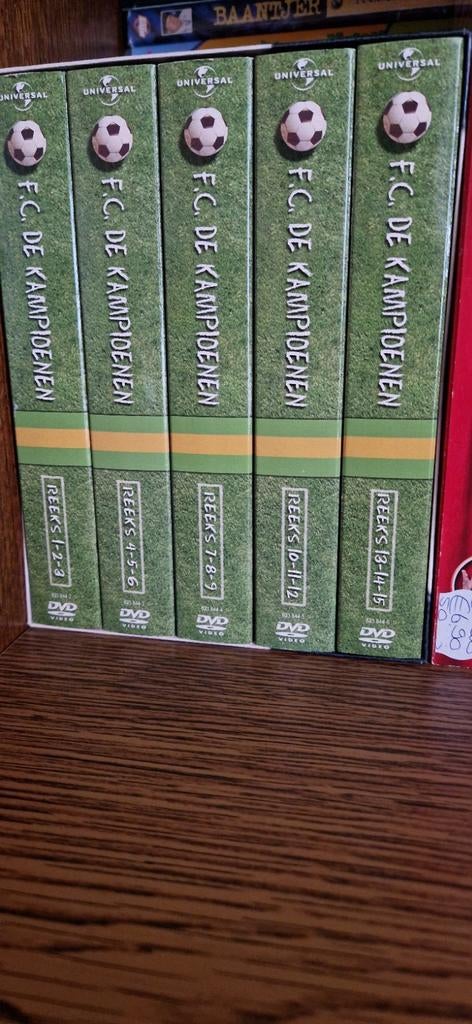 FC De Kampioenen DVD Box Set - Reeks 1 t/m 15, Gebruikt, Alle leeftijden, Boxset, Ophalen of Verzenden