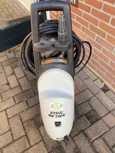 Stihl RE 116K Hogedrukreiniger - Gebruikt, Ophalen, Gebruikt, Elektrisch