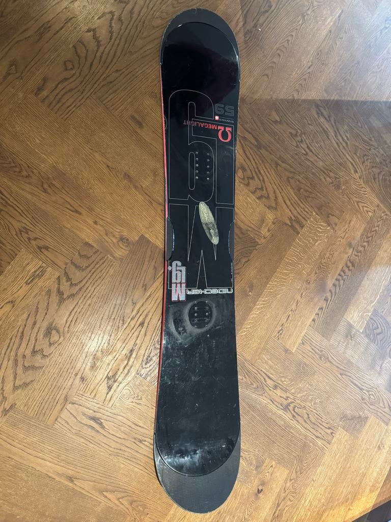 Nidecker Megalight 159 Snowboard, Sport en Fitness, Snowboarden, Ophalen of Verzenden, Gebruikt, Board