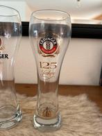2 x Erdinger Weizen bierglas jubileum bier glas AKTIE!!!, Ophalen of Verzenden, Nieuw, Bierglas