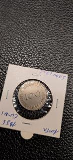 Duits notgeld 100 frank 1955 Saarland cu-ni, Ophalen of Verzenden, Duitsland