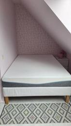 Bed, Ophalen, Modern., Eenpersoons, Wit