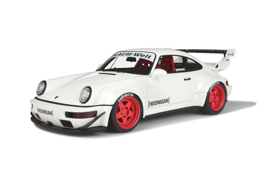 GT spirit GT732 Porsche 964 RWB Wit, Hobby en Vrije tijd, Modelauto's | 1:18, Ophalen of Verzenden, Nieuw, Auto, Overige merken