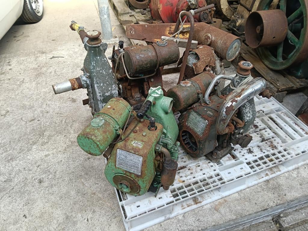 Villiers waterpomp 3x, Ophalen, Elektromotor