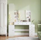 Nieuwe Kaptafel met Spiegel – Nieuw in Doos, Ophalen of Verzenden, Zo goed als nieuw, 50 tot 100 cm, Minder dan 100 cm