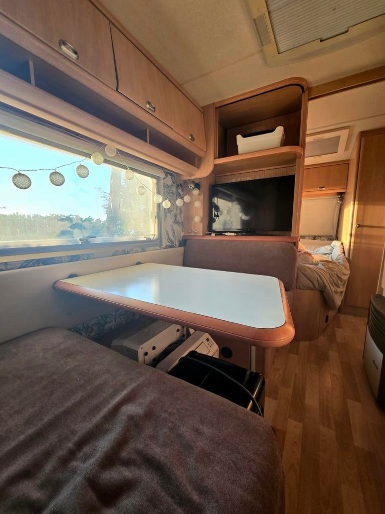 ☀️ Caravan op Kurenpolder – instapklaar & direct genieten, Hobby, Particulier, Half-integraal, Tot en met 6