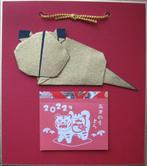 drie origami wanddecoraties - nieuw, Ophalen of Verzenden, Nieuw