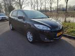Mazda 5 1.8 115pk 2011 Zwart 7 persoons, Auto's, Mazda, Voorwielaandrijving, Stof, 4 cilinders, 7 stoelen
