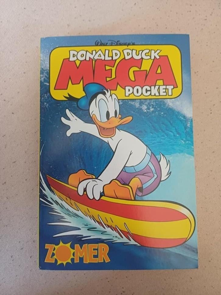 3 Donald Duck Mega Pockets - Zomer en Dubbelpocket, Meerdere stripboeken, Verzenden, Zo goed als nieuw