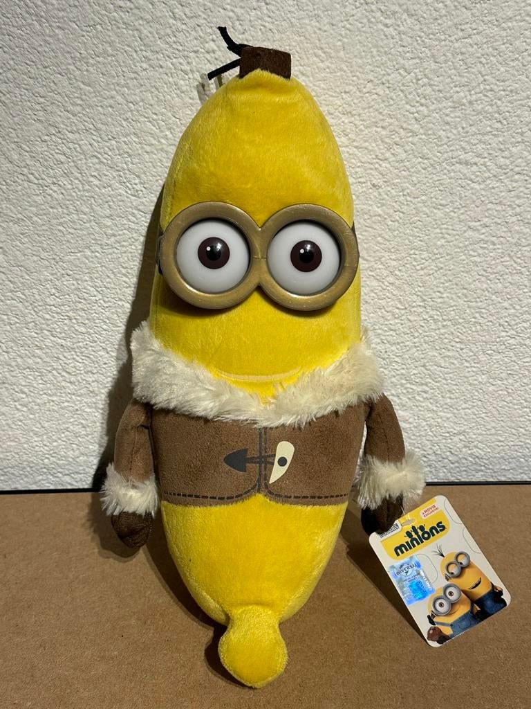 Minion Knuffel / Plush Banana Nieuw, Overige typen, Nieuw, Ophalen of Verzenden, Middelgroot (20 tot 80 cm)