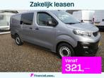 Peugeot Expert 2.0 BlueHDI 150PK, L3, Dubbel Cabine, Airco,, Voorwielaandrijving, Stof, Gebruikt, 4 cilinders