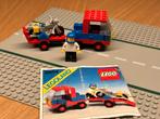 Lego Legoland 6654 vrachtwagen met motor op aanhanger, Ophalen, Gebruikt, Complete set, Lego
