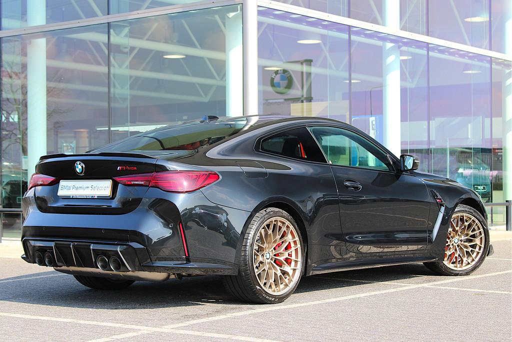 BMW M4 Coupé CS High Executive Automaat / M Drive Professio, Auto's, Euro 6, Met garantie (alle), 4 stoelen, Zwart