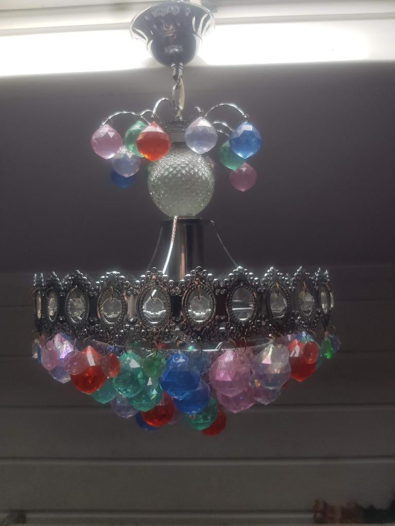 prinsessen lamp kroonluchter orientaals hanglamp kinderkamer, Ophalen of Verzenden, Zo goed als nieuw