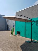 KORTING! LAATSTE PRODUCTEN! Zweefparasol 300cm Taupe, Tuin en Terras, Ophalen, De Amert 152 5462GH Veghel, Grizzly Outdoor, Kantelbaar